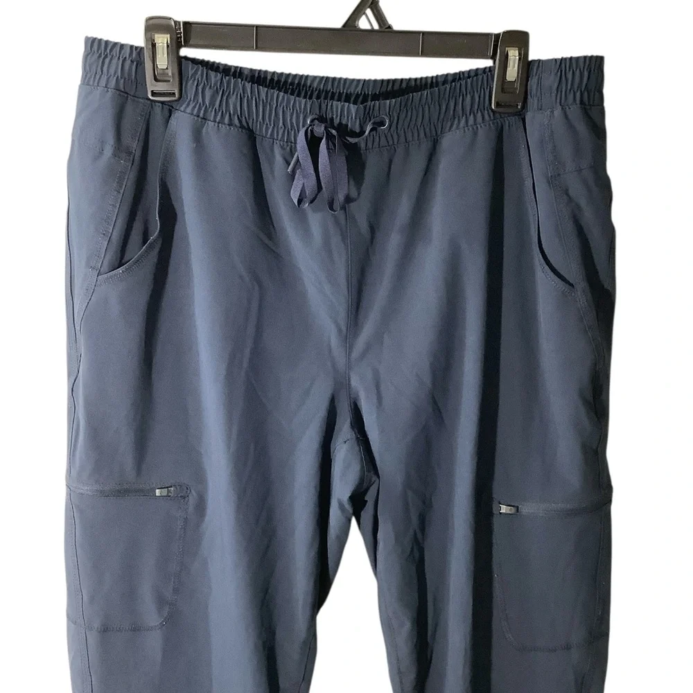Eddie Bauer Plaid Lined Fleece Pants - Picture 2 of 7